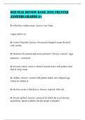 RED SEAL REVIEW BANK 2026 TRUSTED ANSWERS GRADED A&plus;