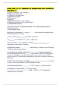 FAML 400 LATEST 2026 EXAM QUESTIONS AND ANSWERS GRADED A&period;pdf