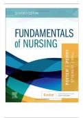 Test bank for Fundamentals of Nursing &lpar;11th Edition&rpar; by Potter & Perry &vert; All Chapters &vert; Verified Q&A Test Bank &vert; PDF &vert; A&plus;