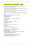 ISOM 351 Unit 2 CORRECT 100&percnt;