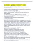 ISOM 351 QUIZ 2 CORRECT 100&percnt;