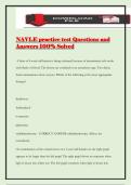 NAVLE practice test Questions and Answers 100&percnt; Solved