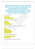 NREMT EMR EXAM TEST BANK 2 2026&sol;2027  WITH ACTUAL CORRECT QUESTIONS AND  VERIFIED DETAILED ANSWERS  &vert;CURRENTLY TESTING QUESTIONS AND  SOLUTIONS&vert;ALREADY GRADED A&plus; &vert;JUST  RELEASED&excl;&excl;&vert;GUARANTEED PASS 