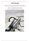 Forensic Accounting and Fraud Examination &ndash; 2nd Edition by Mary-Jo Kranacher & Richard Riley &vert; Complete Test Bank &lpar;Chapters 1&ndash;16&rpar;