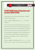 NURS 3730 Exam 2 Questions and Answers 100&percnt; PASS