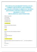 DXA FINAL EXAM 2026&sol;2027 WITH ACTUAL  CORRECT QUESTIONS AND VERIFIED  DETAILED ANSWERS &vert;CURRENTLY TESTING  QUESTIONS AND SOLUTIONS&vert;ALREADY  GRADED A&plus; &vert;JUST  RELEASED&excl;&excl;&vert;GUARANTEED PASS