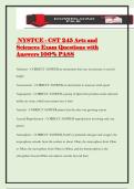 NYSTCE - CST 245 Arts and Sciences Exam Questions with Answers 100&percnt; PASS