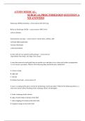 ATI RN Medical-Surgical Proctored 2025&colon; Exam Questions & Verified Answers