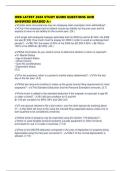 HRB LATEST 2026 TEST PAPER QUESTIONS AND ANSWERS GRADED A&plus;