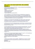 HRB LATEST 2026 EXAM QUESTIONS AND ANSWERS GRADED A&plus;