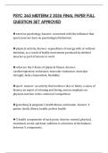 PSYC 365 MIDTERM 2 2026 FINAL PAPER FULL QUESTION SET APPROVED