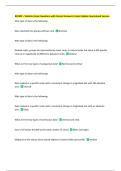 BCEMP &ndash; Statistics Exam Questions with Correct Answers&vert; Latest Update 