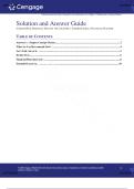 SOLUTION AND ANSWER GUIDE &ndash; Personal Finance &lpar;14th Edition&rpar; by Garman & Fox Chapter 1 Complete Solutions &vert; Latest Edition &vert; Graded A&plus;