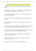 BCOP Exam Questions with Correct Answers&vert; Latest Update 
