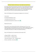 BCOP Exam Questions And Answers&vert; Latest Update