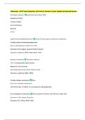 Melanoma - BCOP Exam Questions with Correct Answers&vert; Latest Update