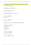 Lung Cancer BCOP Exam Questions with Correct Answers&vert; Latest Update 