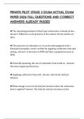 PRIVATE PILOT STAGE 3 EXAM ACTUAL EXAM PAPER 2026 FULL QUESTIONS AND CORRECT ANSWERS ALREADY PASSED