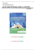 TEST BANK  Understanding Pharmacology   by M&period; Linda Workman&comma; Linda A&period; LaCharity  3rd Edition