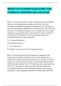 PRETEST FCCS REVIEW EXAM SCRIPT 2026 COMPLETE QUESTIONS AND SOLUTIONS