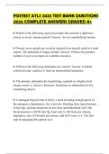 POSTEST ATLS 2025 TEST BANK QUESTIONS 2026 COMPLETE ANSWERS GRADED A&plus;