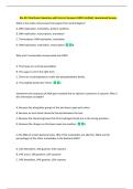 Package-&colon;&colon;BIO 411 Exams with Correct Answers &lpar;Latest&rpar;
