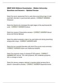 NRNP 6635 Midterm Examination &ndash; Walden University&colon; Questions and Answers &ndash; Updated Version