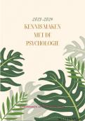 Samenvatting Kennismaken met de psychologie - Henk Sap