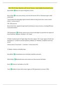 BIOL 373 CH 2 Exam Questions with Correct Answers