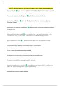 BIOL 373 4d EXAM Questions with Correct Answers&vert; Latest Update