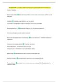 Biol 373- EXAM 1 Questions with Correct Answers&vert; Latest Update