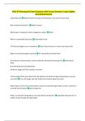 BIOL 373 Running Set Exam Questions with Correct Answers
