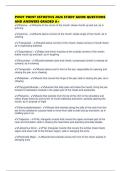 PIVOT POINT ESTHETICS 2026 STUDY GUIDE QUESTIONS AND ANSWERS GRADED A&plus;