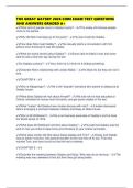 THE GREAT GATSBY 2026 CORE EXAM TEST QUESTIONS AND ANSWERS GRADED A&plus;