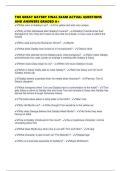 THE GREAT GATSBY FINAL EXAM ACTUAL QUESTIONS AND ANSWERS GRADED A&plus;