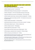 THE GREAT GATSBY UPDATED EXAM SCRIPT QUESTIONS AND ANSWERS GRADED A&plus;