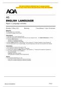 2025 AQA AS ENGLISH LANGUAGE Paper 2 Language Varieties   Question Paper & Mark Scheme &lpar;Merged&rpar; Monday 19 May 2025 &lbrack;VERIFIED&rsqb; 