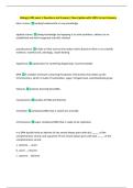 Biology 1202 exam 1 Questions and Answers&vert; New Update