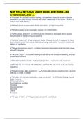 NHS 111 LATEST 2026 STUDY GUIDE QUESTIONS AND ANSWERS GRADED A&plus;