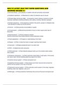 NHS 111 LATEST 2026 TEST PAPER QUESTIONS AND ANSWERS GRADED A&plus;