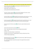 BIWS chapter 1 Exam Questions with Correct Answers&vert; New Update