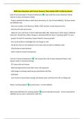 BIWS Exam Questions with Correct Answers&vert; New Update