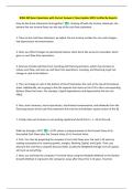 BIWS 400 Exam Questions with Correct Answers&vert; New Update