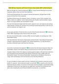BIWS 400 Exam Questions with Correct Answers&vert; New Update