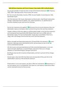 Package-&colon;&colon;BIWS 400 Exams with CORRECT Answers &lpar;Latest&rpar;