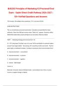 BUS203 Principles of Marketing V3 Proctored Final Exam - Saylor Direct Credit Pathway 2026-2027 &vert; 250&plus; Verified Questions and Answers