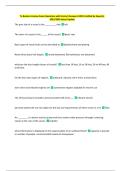 Tn Boaters License Exam Questions with Correct Answers 100&percnt; Verified