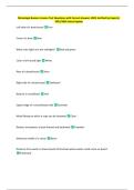 Mississippi Boaters License Test Questions with Correct Answers 