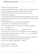 PSYC 387 Learning&colon; Quizzes 1-7 including both attempts Questions With Complete Solutions