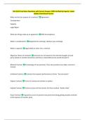 BUL 4421 Final Exam Questions with Correct Answers 100&percnt; Verified